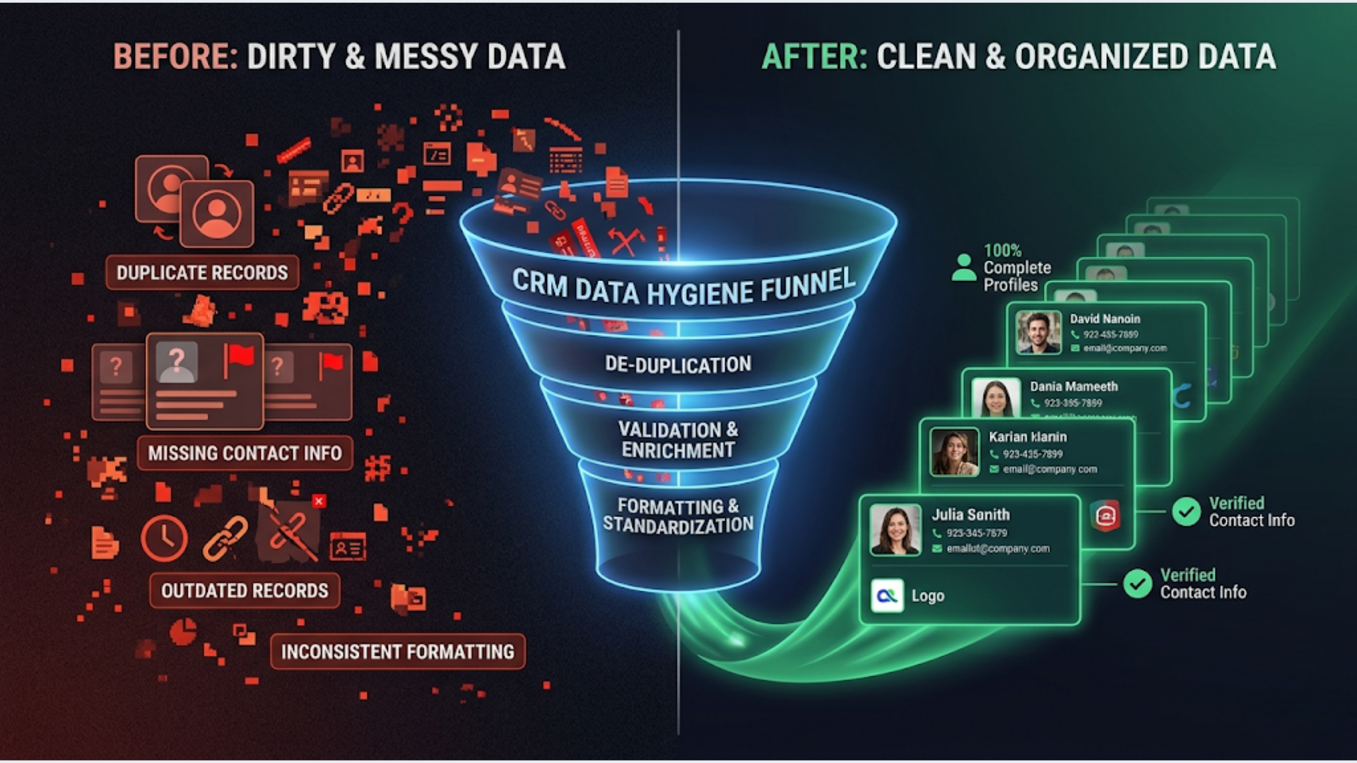 CRM Data Is Messy: How to Clean and Automate Hygiene