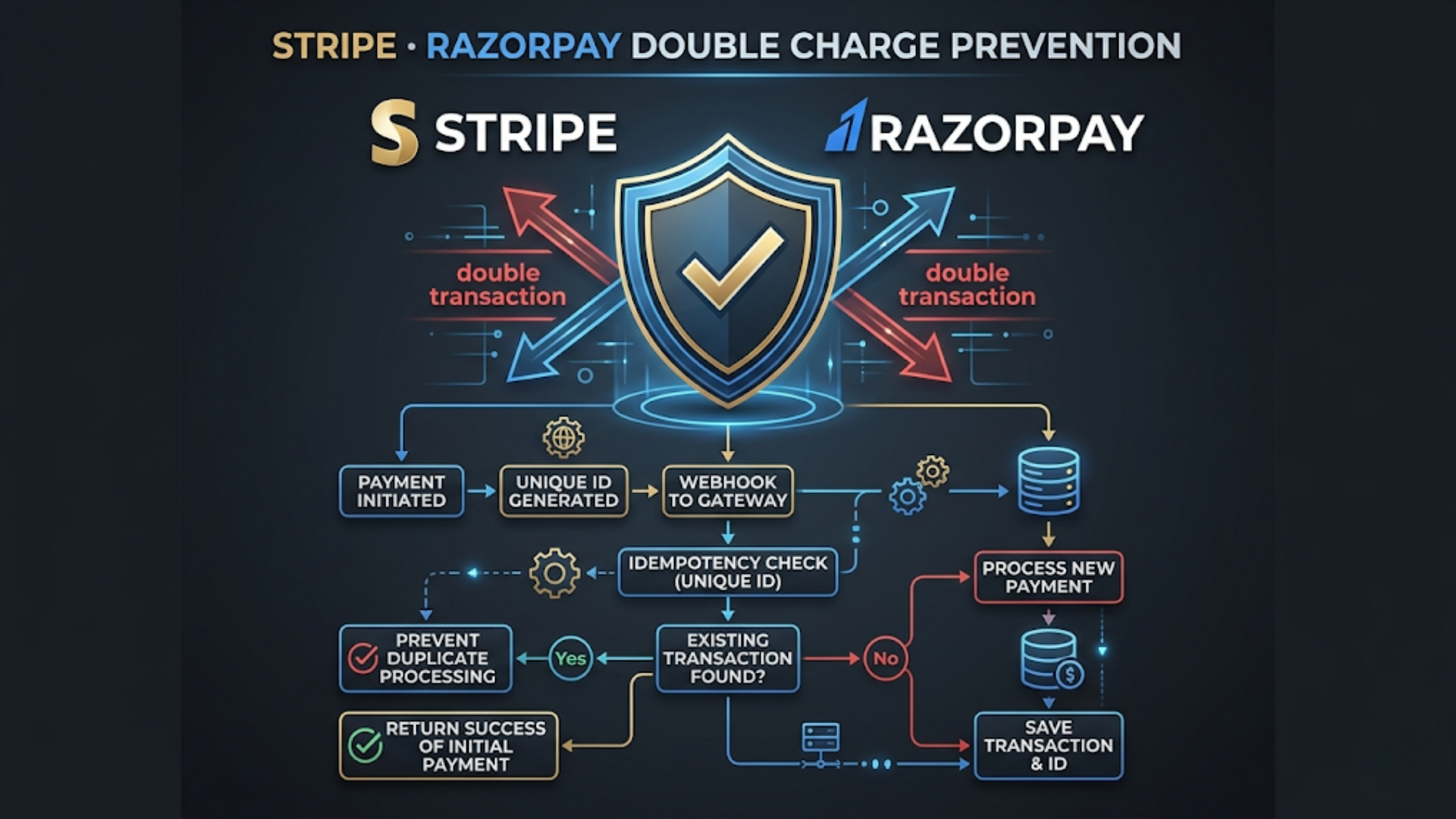 Stripe + Razorpay Double-Charge Bug: How to Prevent It