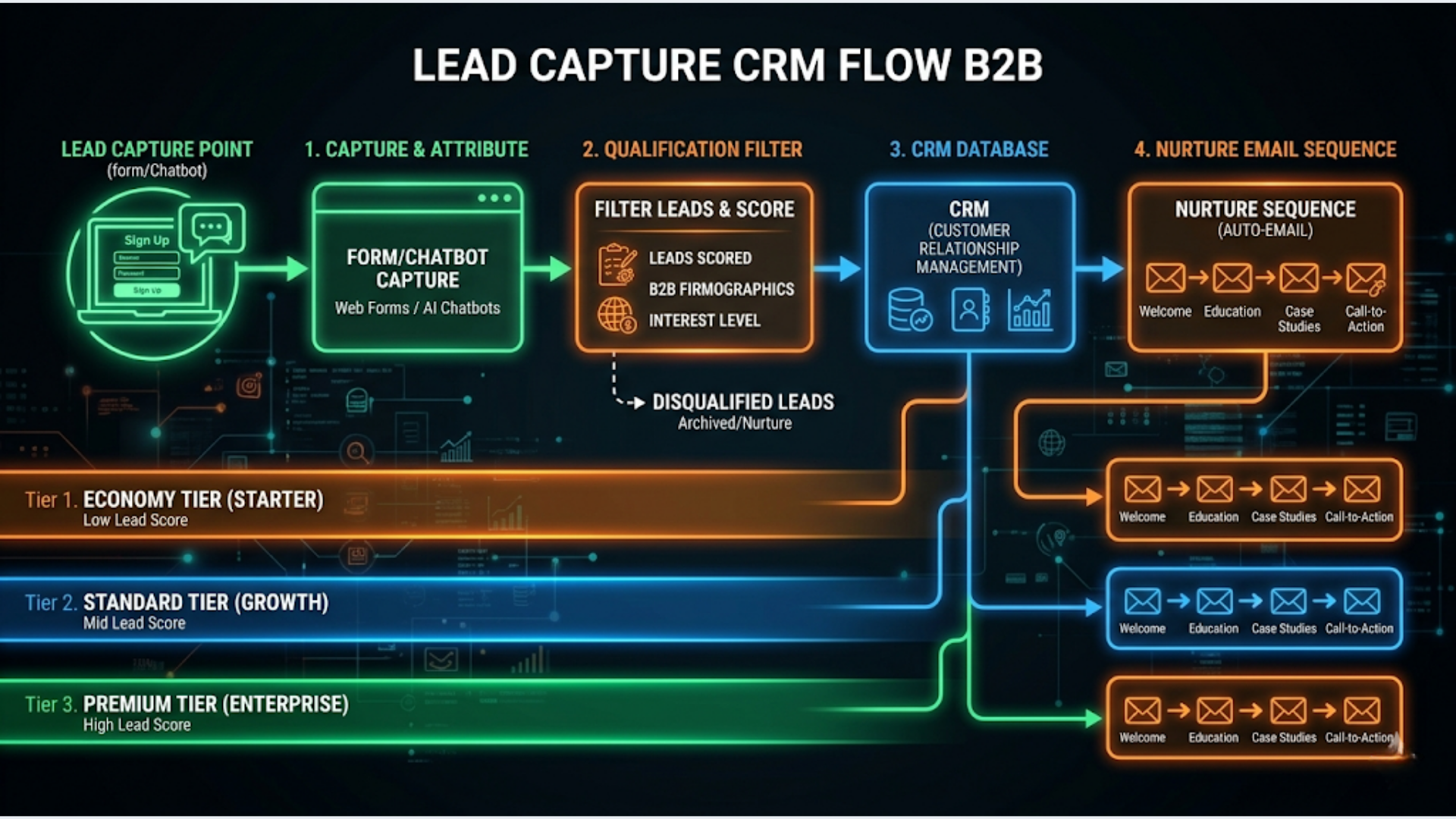Best Lead Capture + CRM Flow for B2B Services (2026)