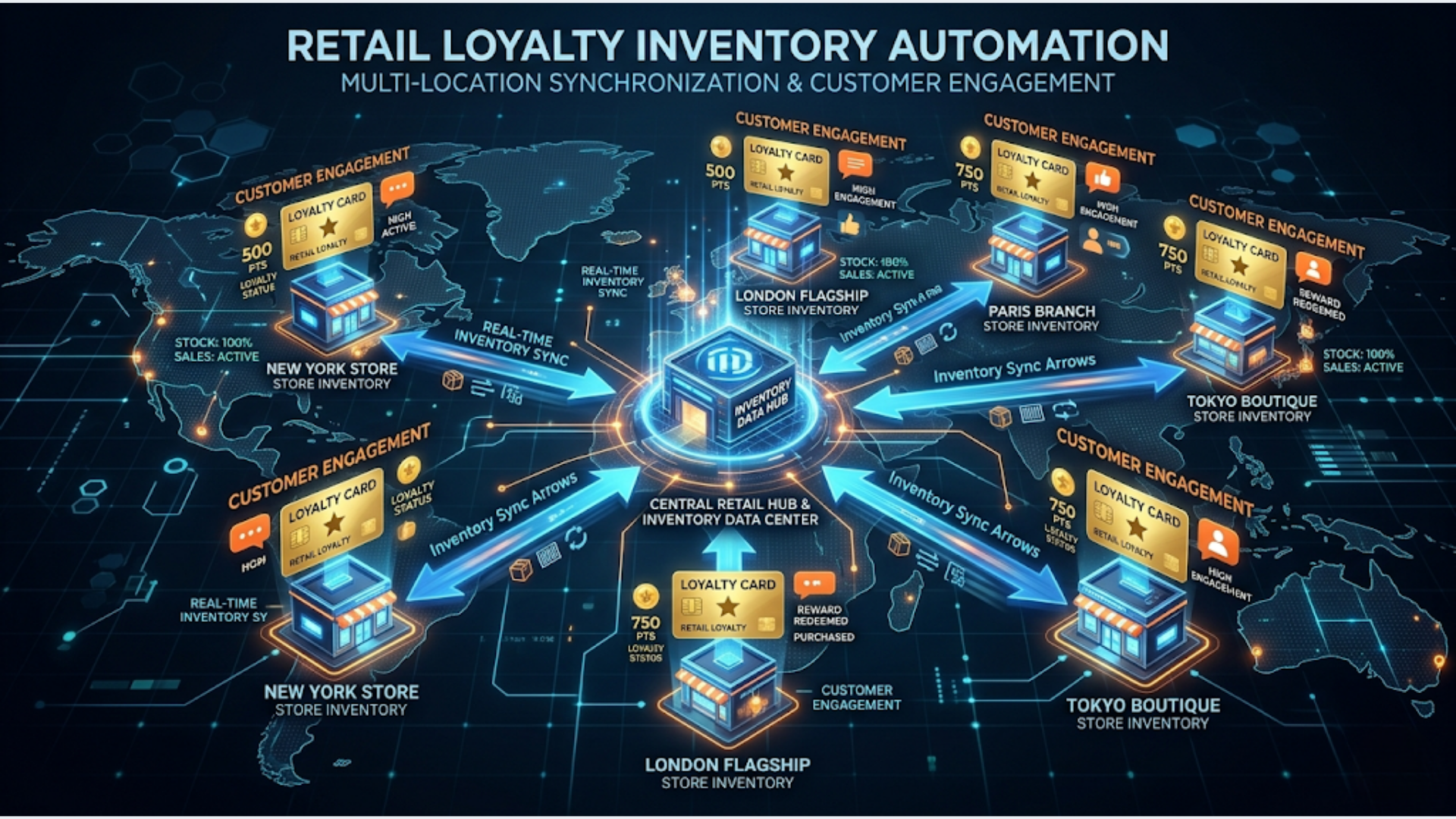 Loyalty + Inventory Automation for Multi-Location Retailers