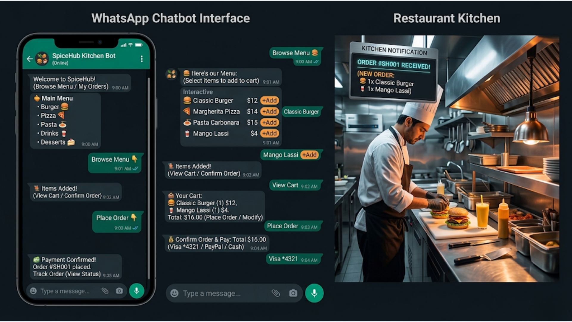 How to Build a WhatsApp Chatbot for Restaurant Orders