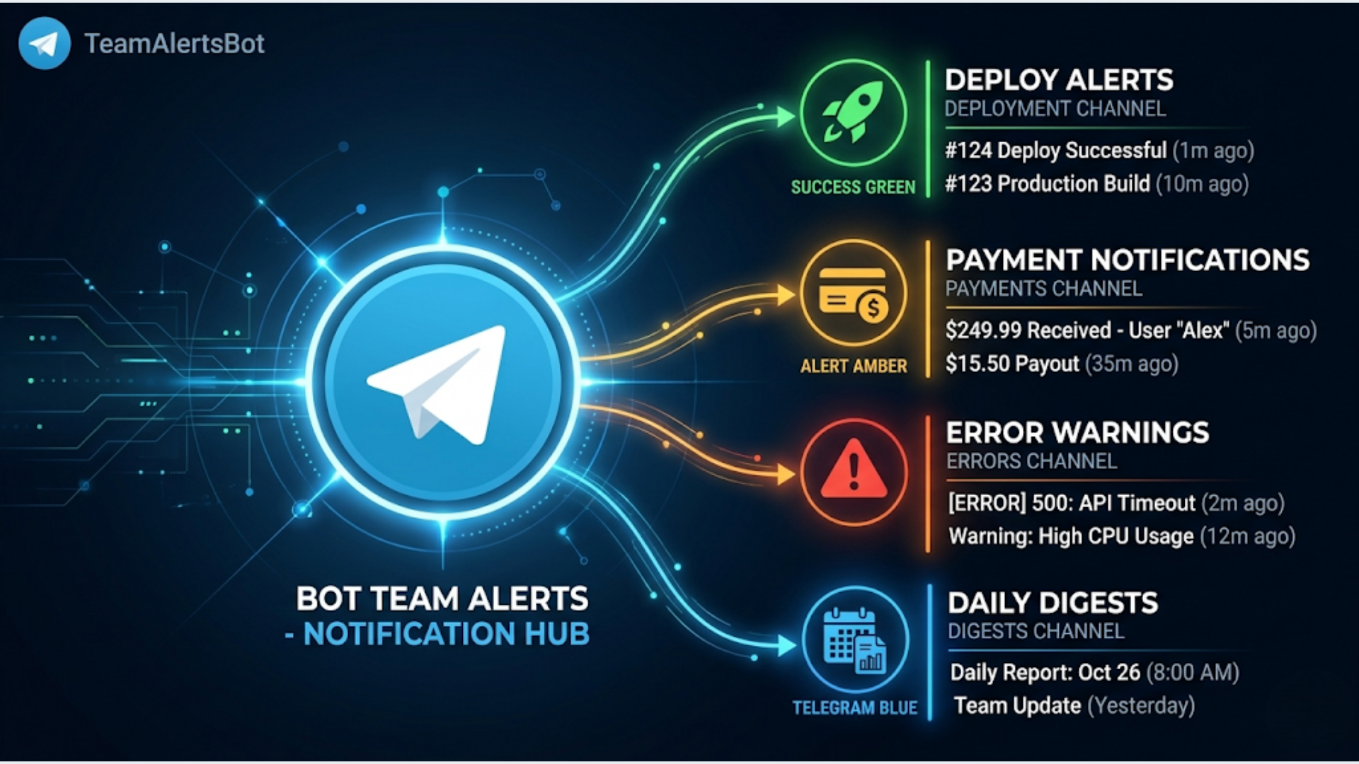 How to Build a Telegram Bot for Internal Team Alerts