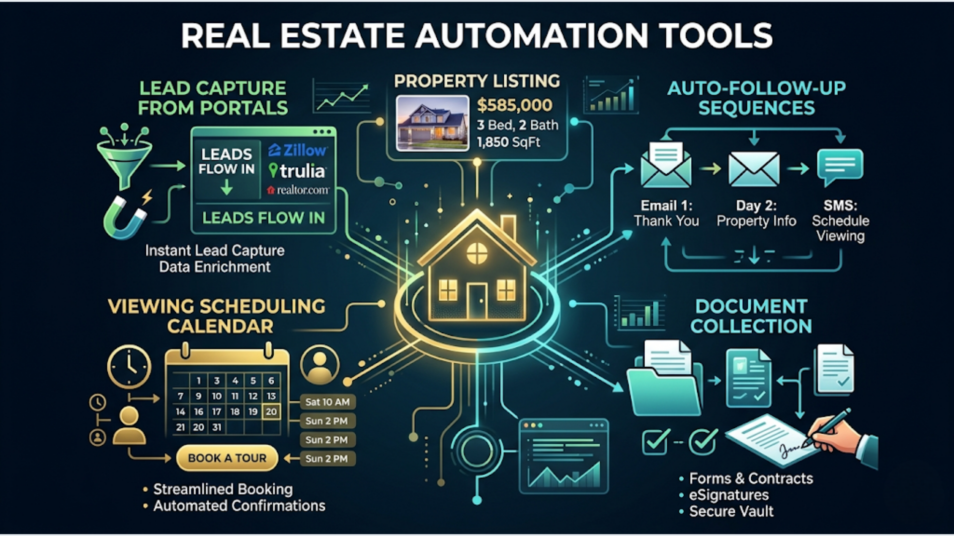 Best Automation Tools for Real Estate Agents (2026)