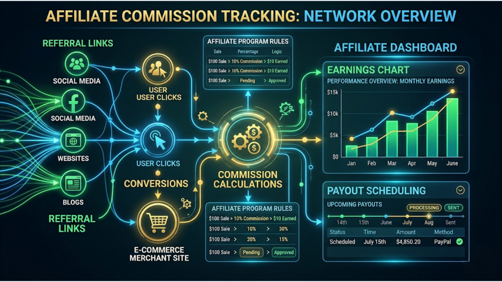 How to Automate Affiliate Commission Tracking